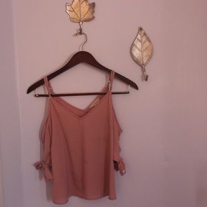 Off the shoulder tank top